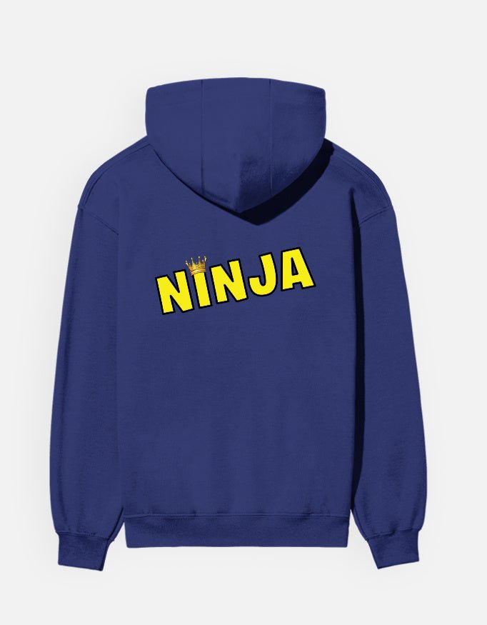 Men's ninja back printed Hoodie - Fable Attire