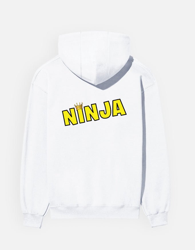 Men's ninja back printed Hoodie - Fable Attire
