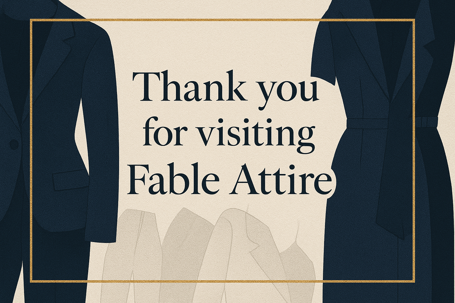 Thank you for visiting Fable Attire